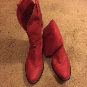 Red Rampage cowgirl boots size 8 1/2